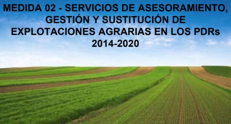 Asesoramiento, gestión y sustitución agricola