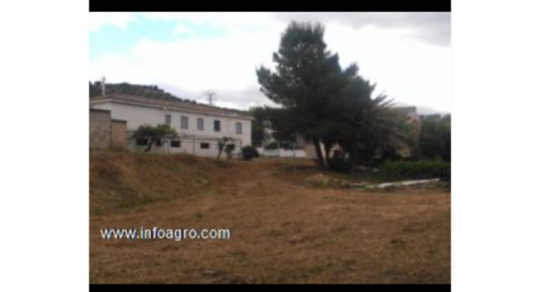 Finca con tres viviendas, terreno, naves en jaén