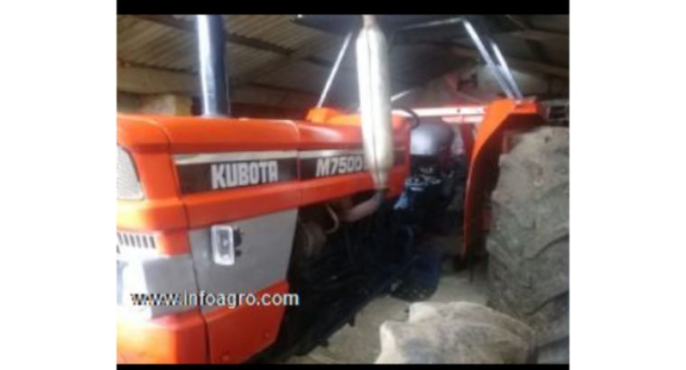 Se vende tractor kubota 7500