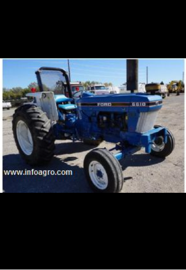 Se vende tractor agricola ford 6610