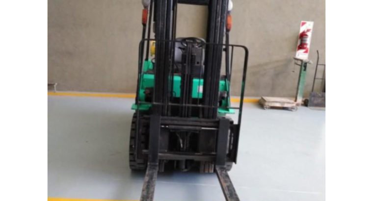 autoelevador mitsubishi modelo 2017 diesel