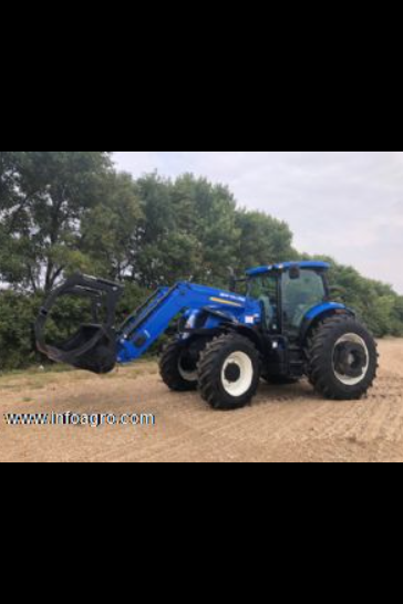 Se vende tractor t7-235 new holland mfwd 2014