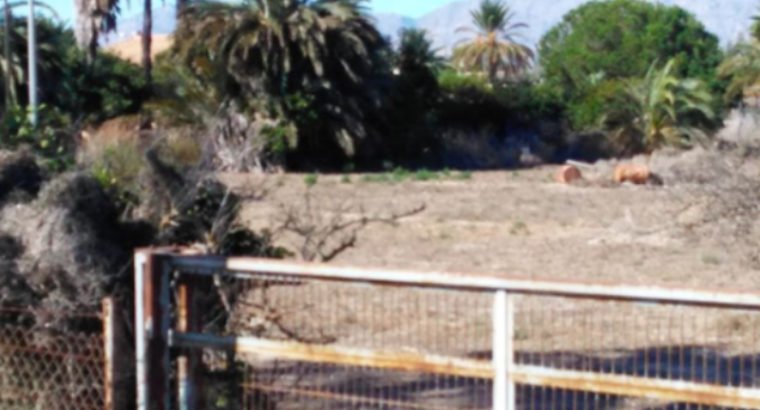 TERRENO EN ELCHE -DERRAMADOR-