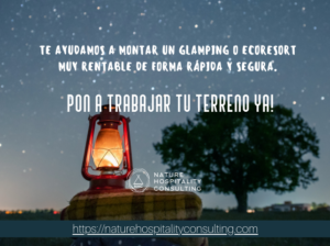 TE AYUDAMOS A MONTAR UN GLAMPING SUPER RENTABLE EN TU TERRENO